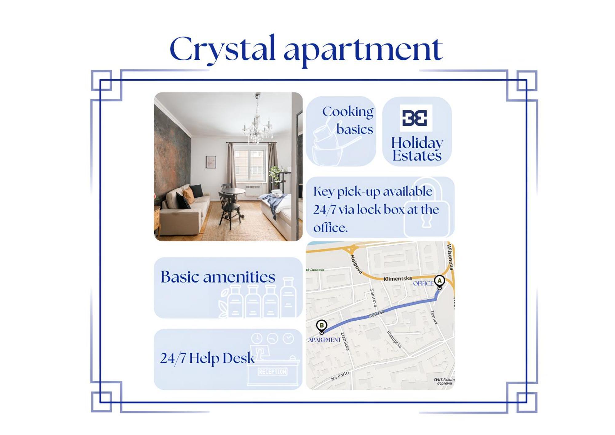 Crystal Apartment Praha Eksteriør bilde
